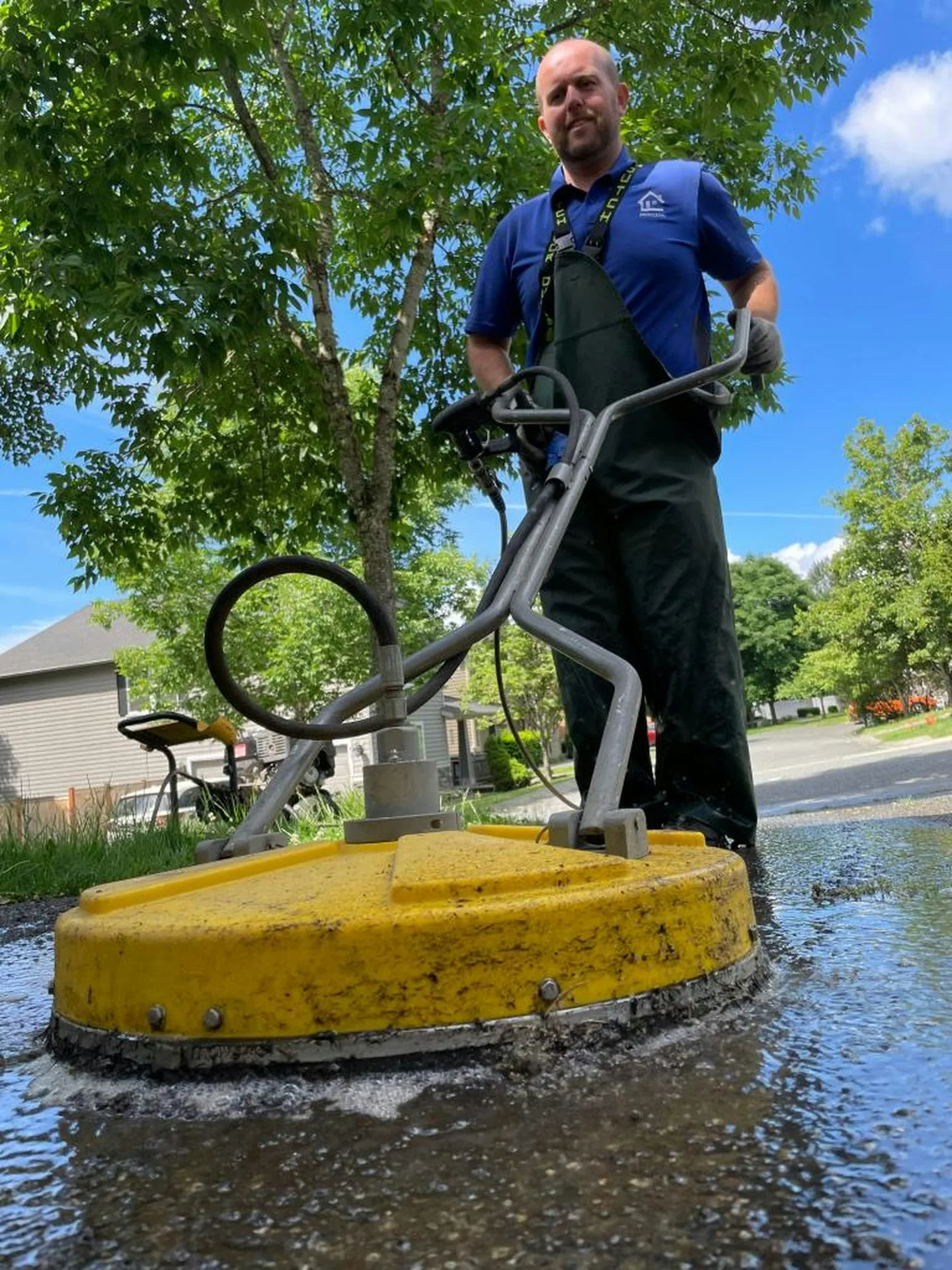 Flatwork Surface Cleaning Outdoors on /degreasing/ — London Pressure Washing London