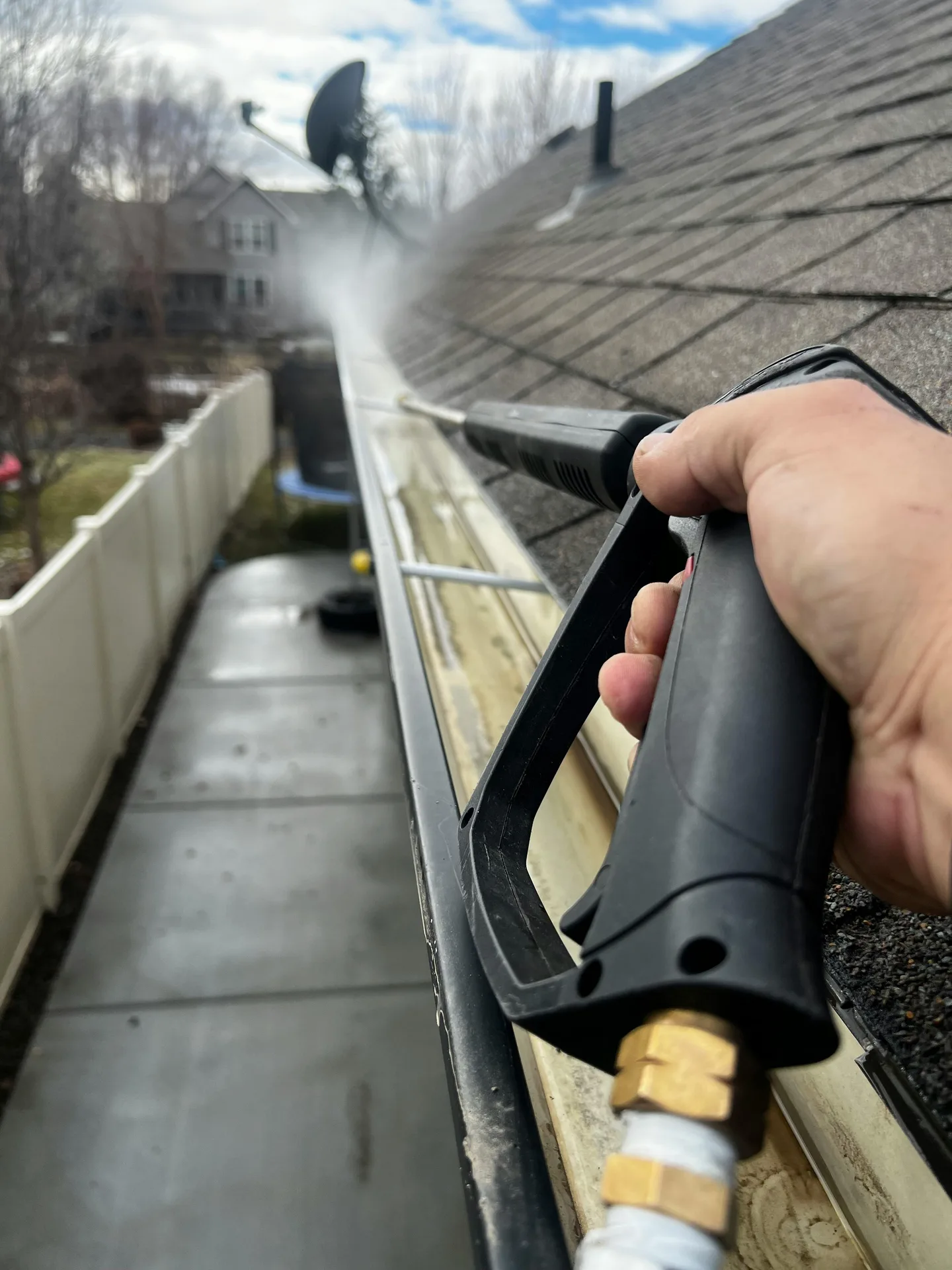 Parking Lot Pressure Washing on /building-washing/ — London Pressure Washing London