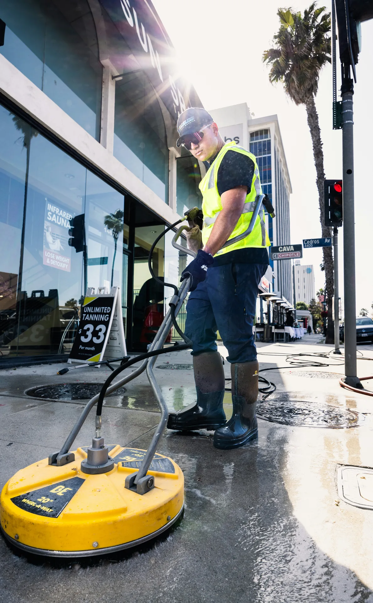 Sidewalk Surface Cleaning on /gum-removal/ — London Pressure Washing London